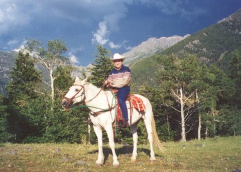 Horseback riding Montana