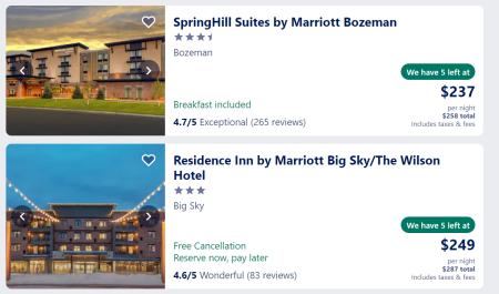 Bozeman hotels