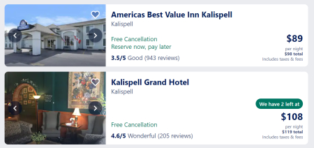 Kalispell hotels