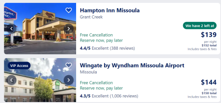 Missoula hotels