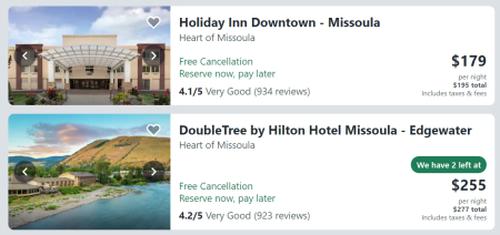 Missoula hotels