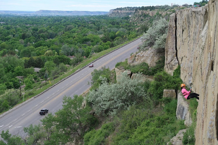 rock climb