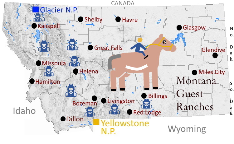 Guest Ranches MT